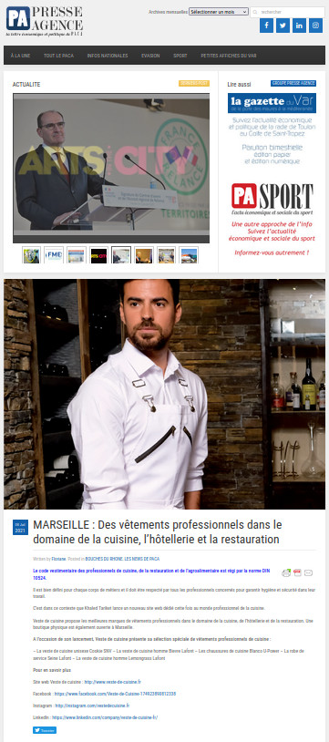article presse agence